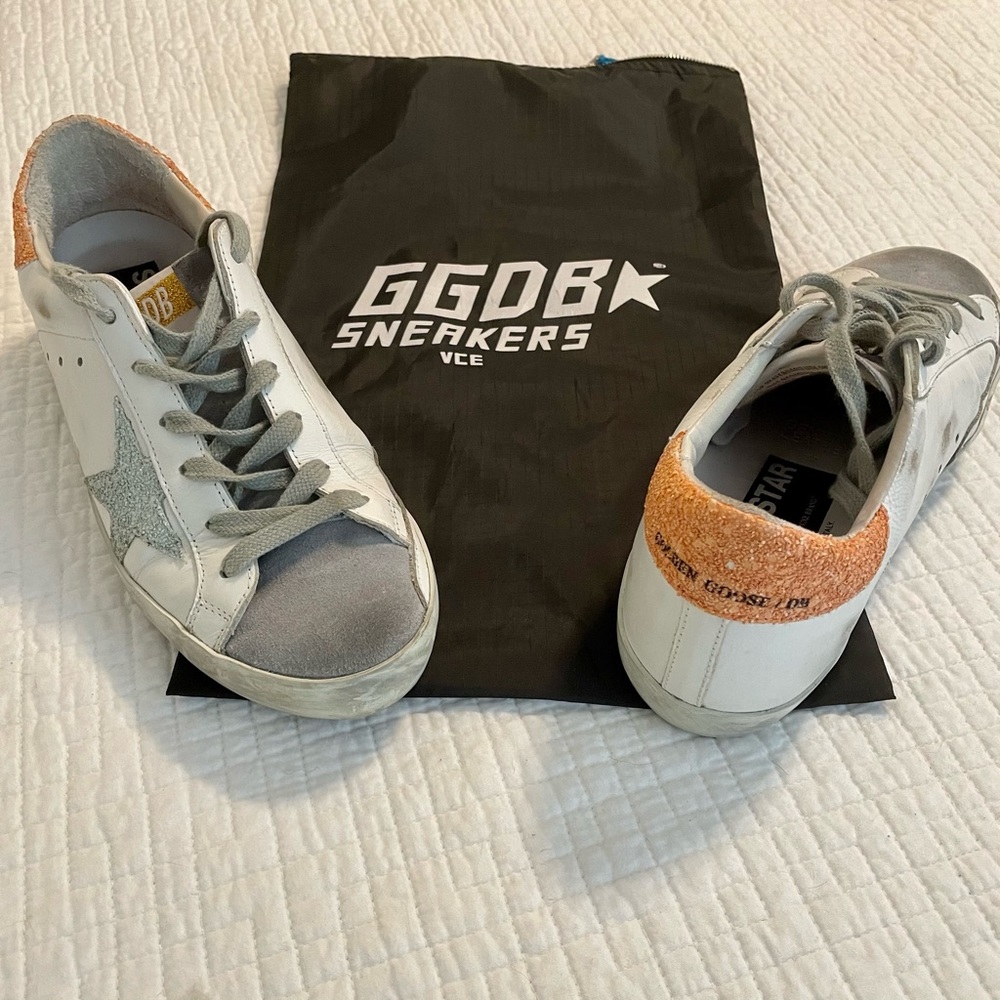 Golden Goose Super Star Low Top Sneaker Size 37